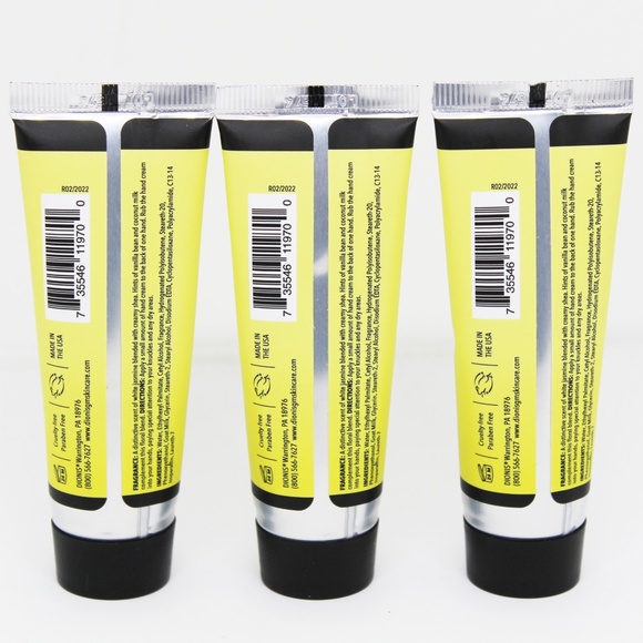 NEW Dionis Goat milk hand cream - White Jasmine & Shea Set of 3 - Picture 2 of 2